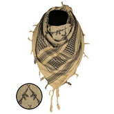 Shemagh scarf for cooling and signalling, ideal for boxers and fitness enthusiasts. Versatile for MMA, kickboxing, and gym use.